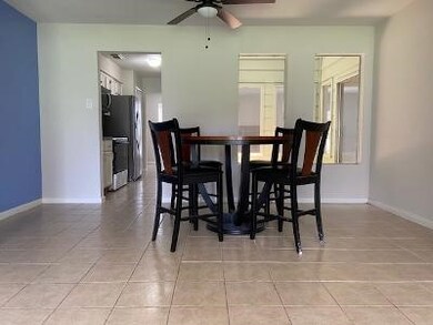 Dining room big enough for a large table plus your