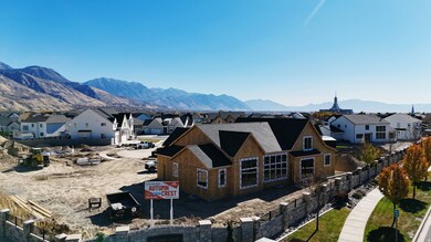 Mountain view featuring nearby suburban area