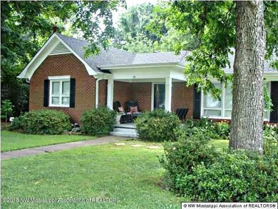 Front with landscaping