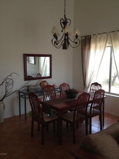 Dining area in Living Room