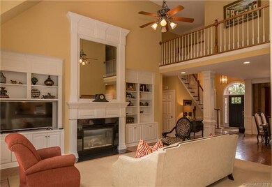 Family Room Open to Dining & Foyer