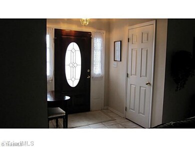 Entry. Tile floor in Entry Space
