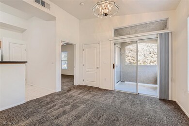 Dining area conveniently adjacent to the kitchen