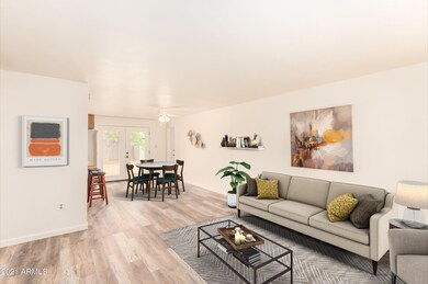 Virtually Staged Great Room