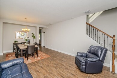 Formal living room and dining room