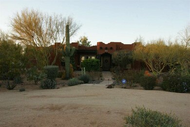 Circle driveway in front of home