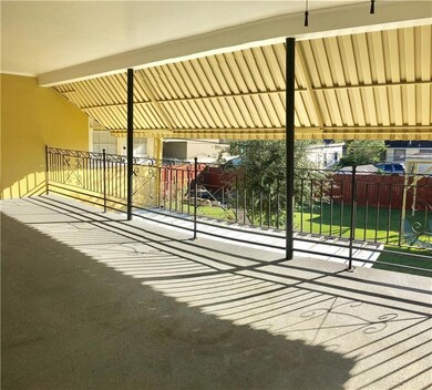 Large private upstairs patio