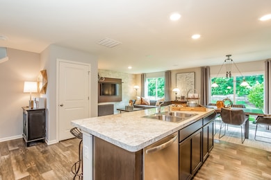 Model home pictured- features and options will var