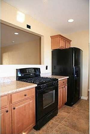 Kitchen - All Black Appliances