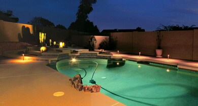 Night pool