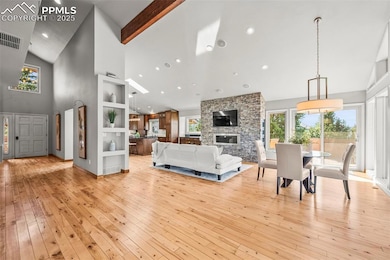 Open concept floor plan