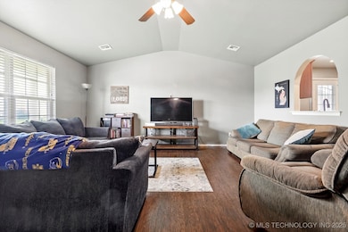 Vaulted ceiling