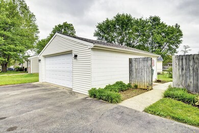 2 Car detached garage With a work bench