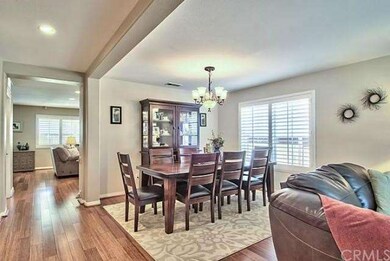Beautiful Bamboo Flooring in Entryway, Dining Room