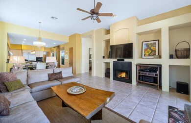 Great Room Open to Kitchen