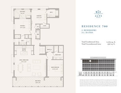 The May Floor Plan - Residence 700 - upd