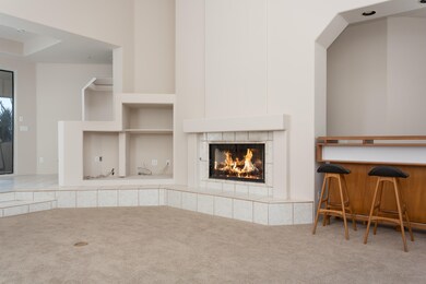 Fireplace and Living room