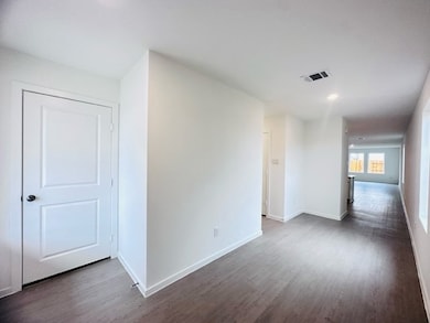 Bright, open hallway.