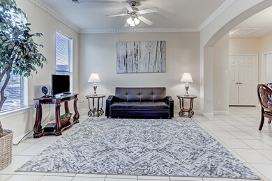 bright and spacious living room