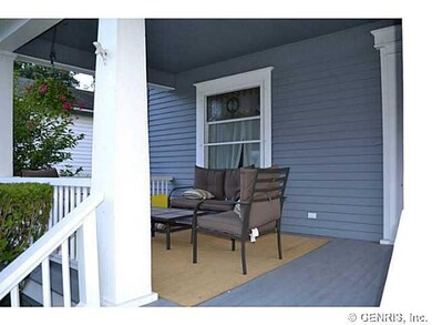 Porch - Open. A sprawling full width front porch.