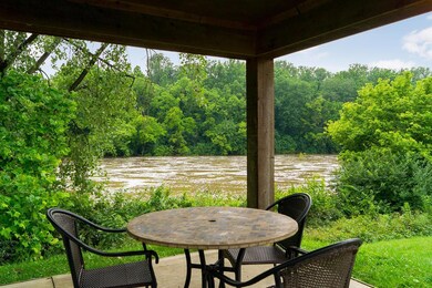 Patio & River!