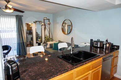 Kitchen into Living Room