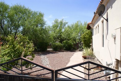 Gate to backyard