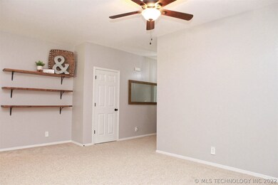 Image of the entry hall that offers a coat closet,
