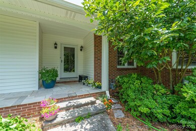 Beautifully landscaped entrance