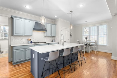 Kitchen with Quartz Countertops
