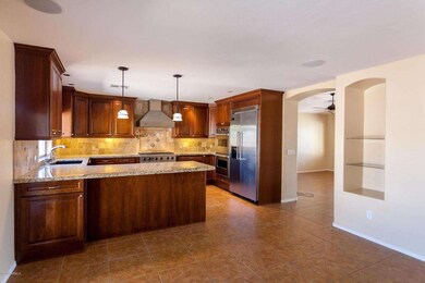 Kitchen and Family room