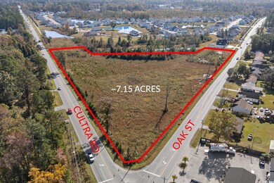 Map / location with property parcel outlined