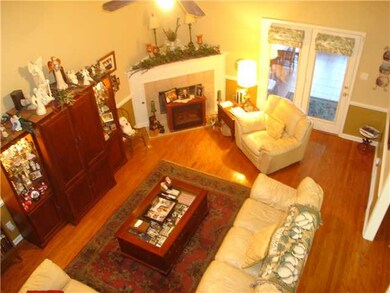 View of Family Room from Balcony