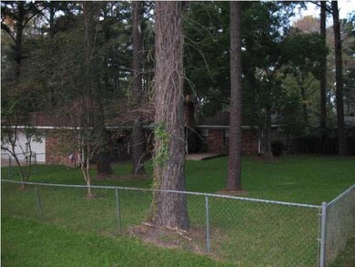 fenced back yard - corner lot