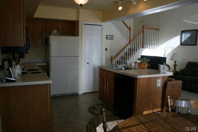 Open Kitchen With Breakfast Nook.