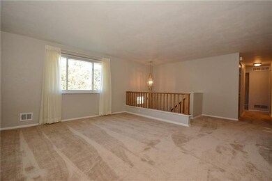 Large open family room