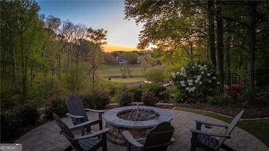 Sunset views overlooking the 13th green and 14th tee.