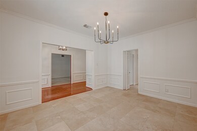 Elegant dining room to the right as you enter home