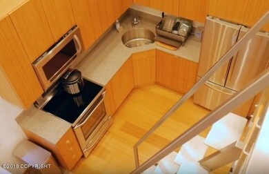 kitchen view from loft