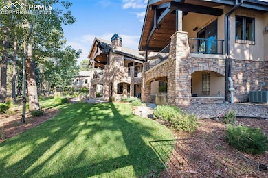 Private backyard with water feature and immaculate