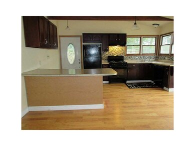 Kitchen. Newly remodel eat in kitchen with island,