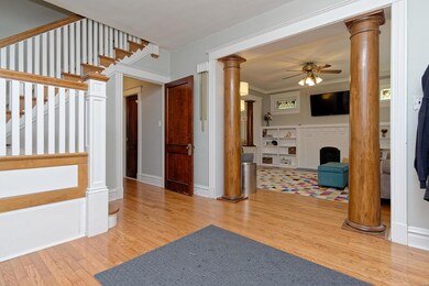 Lots of City character throughout the home