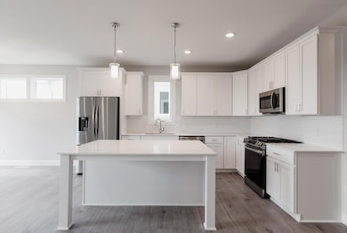 Photo's represent same floor plan built previously. Selections may vary but room size and location will be the same.