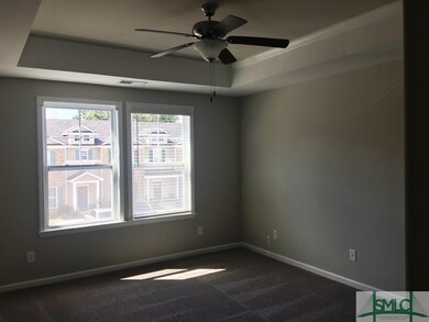 Master Bedroom with Tray Ceiling