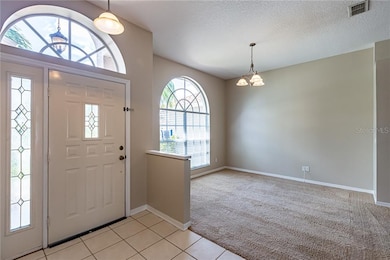 Front entry brings you into your formal space