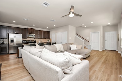 Living space located on the first floor with the perfect open layout.