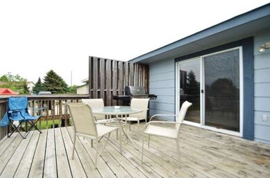 Deck off Dinning Room.