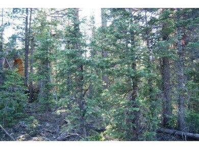 Partially fenced with logs