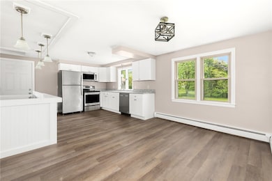 Kitchen with dining area