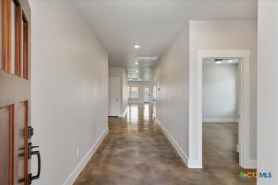 High ceilings, great lighting, and sleek concrete